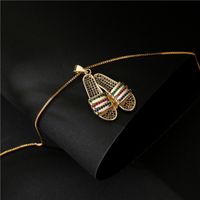 Wholesale Fashion Slippers Pendant Copper Inlaid Zircon Necklace Nihaojewelry main image 5
