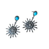 Nihaojewelry Fashion Star Gem Resin Pencil Head Sun Earrings Wholesale Jewelry main image 6
