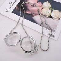 Nihaojewelry Transparent Crystal Ball Bag Round Bead Chain Body Chain Wholesale Jewelry main image 4