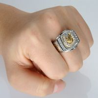 Großhandel Schmuck Mode Diamant Pferdekopf Edelstahl Ring Nihaojewelry main image 6