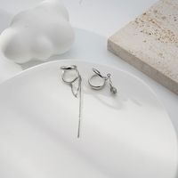 Nihaojewelry Wholesale Jewelry Simple Long Chain Tassel Ear Clip main image 5