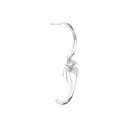 Nihaojewelry Wholesale Jewelry Simple Geometric Long Tassel Zircon Copper Earrings main image 6
