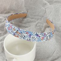 Wholesale Jewelry Floral Leopard Cloth Headband Nihaojewelry sku image 3