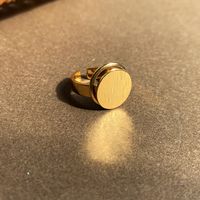 Wholesale Jewelry Retro Round Opening Copper Ring Nihaojewelry sku image 3