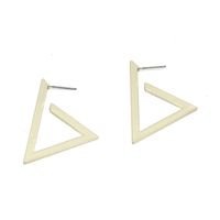 Vente En Gros Bijoux Boucles D&#39;oreilles Triangle En Alliage Métallique Simple Nihaojewelry sku image 1