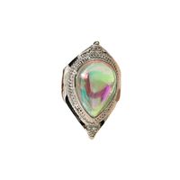 Wholesale Jewelry Simple Drop-shaped Diamond Ring Nihaojewelry main image 6