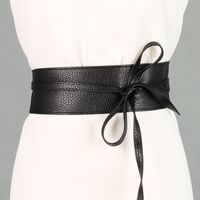 Wholesale Simple Wide Ribbons Bowknots Belt Nihaojewelry sku image 2