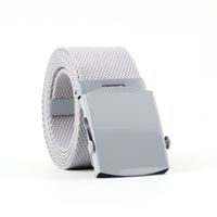 Wholesale Casual Smooth Buckle Solid Color Woven Canvas Belt Nihaojewelry sku image 4