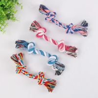 Wholesale Simple Large Double Knot Molar Woven Cotton Rope Pet Toy Nihaojewelry main image 4