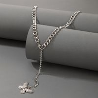 Nihaojewelry Wholesale Jewelry New Style Bohemian Silver Chain Butterfly Pendant Waist Chain main image 3