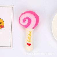 Wholesale Simple Multi-color Fruit Cartoon Animal Shape Bite Resistant Vocal Pet Toy Nihaojewelry sku image 3