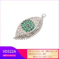 Wholesale Fashion Diamond Devil's Eye Pendant Nihaojewelry main image 5