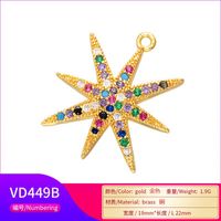 Wholesale Accesorios De Estrella De Diamante De Color Microincrustado Nihaojewelry main image 3