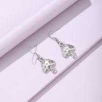 Retro Heart Plating Alloy No Inlaid Earrings main image 6