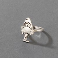 Korean Style Cute Shark Ring Wholesale Nihaojewelry main image 3