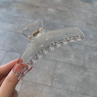 Wholesale Acrylic Frosted Transparent Hairpin Nihaojewelry sku image 4