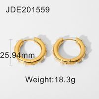 Vente En Gros Clip D&#39;oreille Rond En Perle Nihaojewelry sku image 1