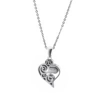 New Korean Fashion Stainless Steel Heart-shaped Hollow Letters Mama Sets Wholesale Nihaojewelry main image 3