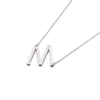 Wholesale New Style 26 English Letters Titanium Steel Clavicle Necklace Nihaojewelry main image 3