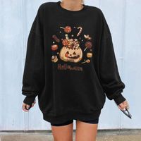Fashion Pumpkin Ice Cream Print Pullover Sweater Wholesale Nihaojewelry main image 11