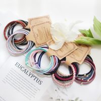 Korean Basic Hairtie Suit Korean Seamless Rubber Band Hair Band Fashion Fresh Korean Hairband Top Cuft main image 1