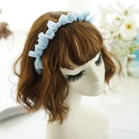 Korean New Sequined Fabric Fold Hairband Wholesale Nihaojewelry main image 6