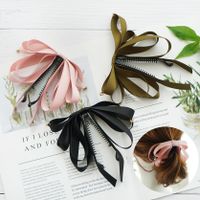 Korean Multilayer Ribbon Fabric Bow Hair Clip Wholesale Nihaojewelry main image 2