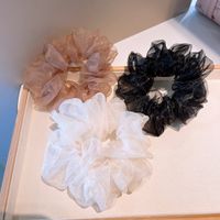 Retro Organza Polka Dot Hair Scrunchies Wholesale Nihaojewelry main image 5