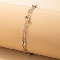 Simple Style Geometric Alloy Unisex Anklet main image 3