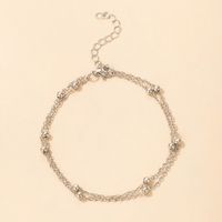 Simple Style Geometric Alloy Unisex Anklet main image 4