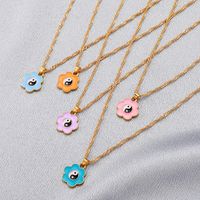 Sun Flower Tai Chi Multicolor Necklace Wholesale Nihaojewelry main image 3