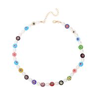 Cross-border New Accessories Choker Pearl Necklace Bracelet Combination Set Ins Internet Celebrity Ethnic Style Jewelry sku image 2