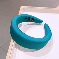 Candy-colored Sponge Wide-brim Headband Wholesale Nihaojewelry sku image 4