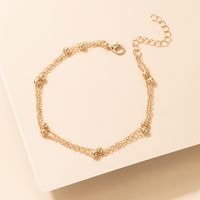 Simple Style Geometric Alloy Unisex Anklet sku image 2