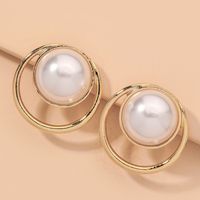 Fashion Exquisite Retro Pearl Earrings sku image 1