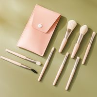 8 Mini Wooden Makeup Brushes sku image 2