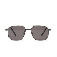 Simple Fashion Metal Double Beam Solid Color Sunglasses Wholesale Nihaojewelry main image 4