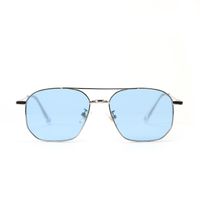 Simple Fashion Metal Double Beam Solid Color Sunglasses Wholesale Nihaojewelry main image 6