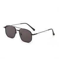 Simple Fashion Metal Double Beam Solid Color Sunglasses Wholesale Nihaojewelry sku image 2