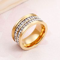 Titanium Steel 18K Gold Plated Fashion Artificial Gemstones sku image 10