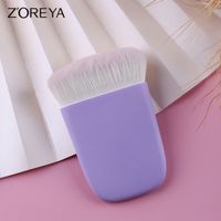 Pebbles Double-sided Soft Haired Silicone Face Wash Artifact Deep Cleansing Facial Brush sku image 1