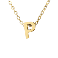 Fashion Letter Stainless Steel Titanium Steel Plating Necklace sku image 41