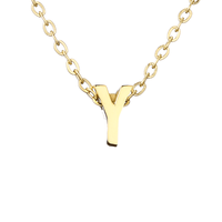 Fashion Letter Stainless Steel Titanium Steel Plating Necklace sku image 76