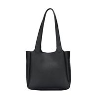 Retro Solid Color One-shoulder Bucket Bag Wholesale Nihaojewelry main image 3