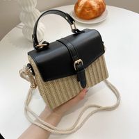 Korean Mini Casual Contrast Color Messenger Box Handbag Wholesale Nihaojewelry main image 1