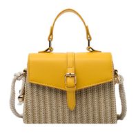 Korean Mini Casual Contrast Color Messenger Box Handbag Wholesale Nihaojewelry main image 3