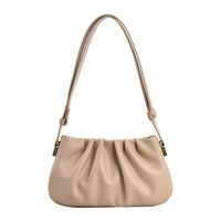 New Trendy Solid Color Underarm Fold Bag Wholesale Nihaojewelry main image 3