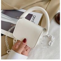 Fashion Casual Mini Acrylic Chain One-shoulder Messenger Bag Wholesale Nihaojewelry sku image 1