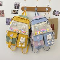 Korean Candy Color Large-capacity Backpack Wholesale Nihaojewelry main image 1