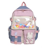 Korean Candy Color Large-capacity Backpack Wholesale Nihaojewelry main image 6